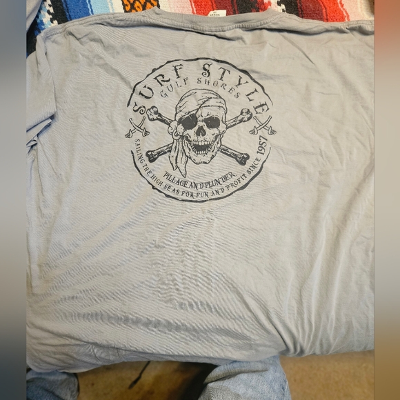 Resort Shirt from resort Located Gulf Shores, AL Pirate Themed - Picture 2 of 5